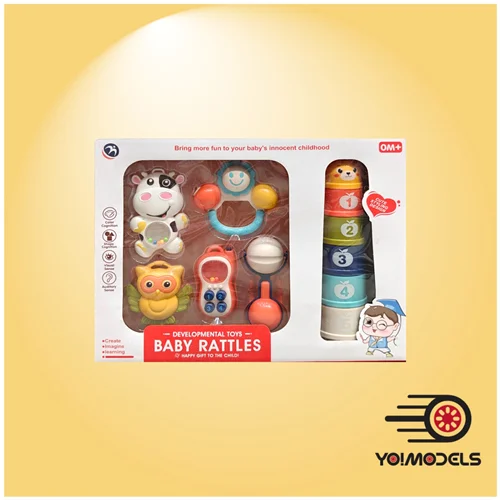 پک ۶تایی جغجغه و برج هوش