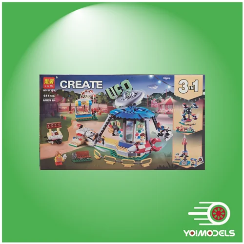 لگو شهربازی ۳ مدل 11399 / create 3in1