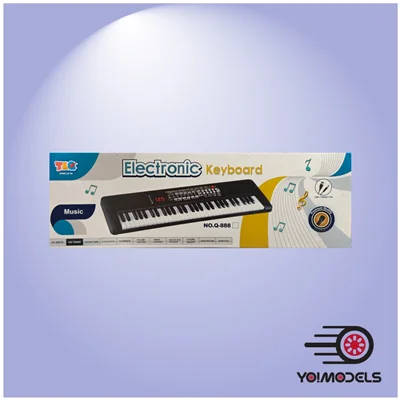 کیبورد Q-888 با 61 کلاویه و میکروفون