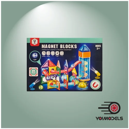 ساختنی آهنربایی بلوکی / Magnet blocks