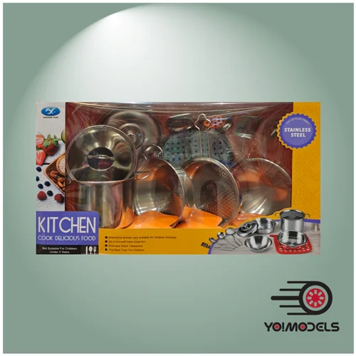 ست ظروف استيل