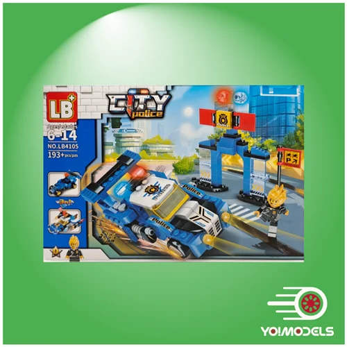 ماشین پلیس 3 مدله LB4105 / Police car 3in1 LB4105