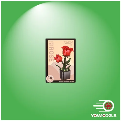 لگو گل رز مدل 13034 / Lego Rose Potted Flower