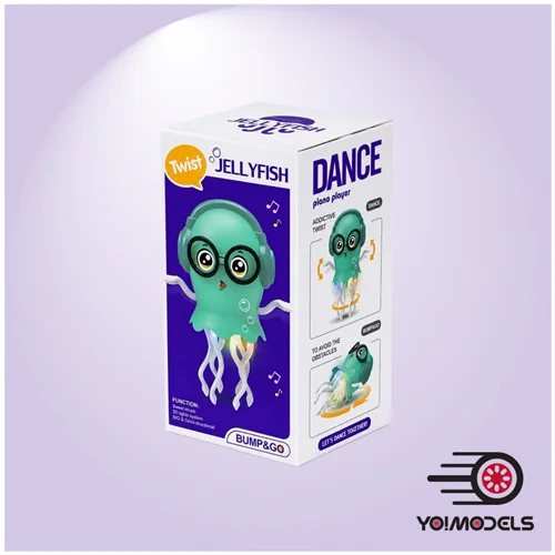 عروس دریایی موزیکال چرخشی Bump&Go