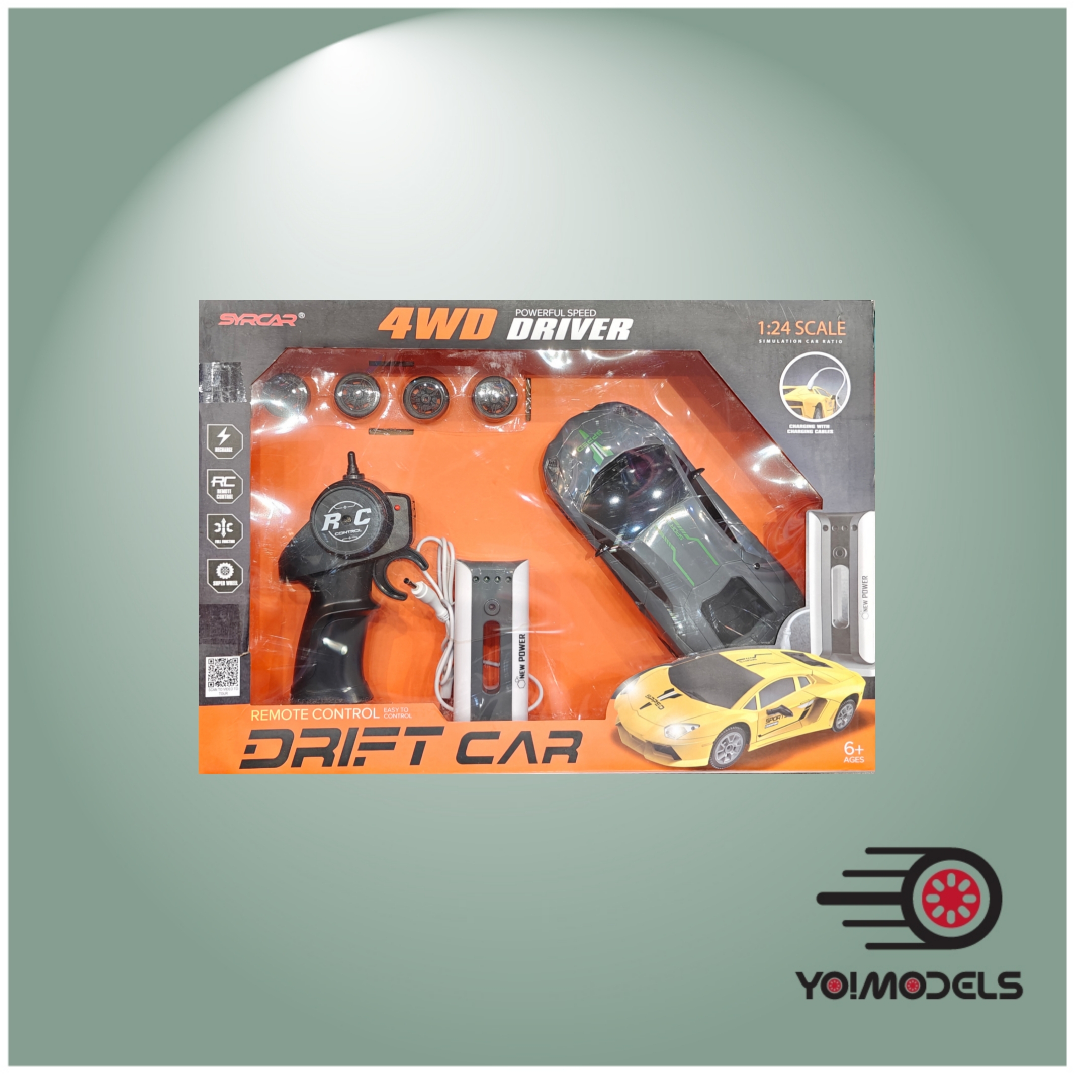 ماشین کنترلی دریفتی اسپرت 4WD