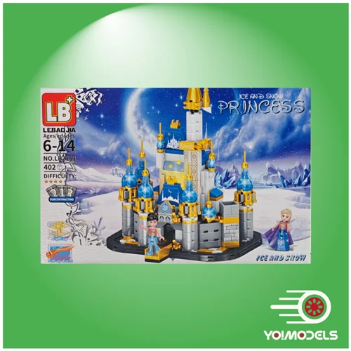 فروزن قلعه پرنسس یخ و برف LB2111 / Frozen ice and snow princess LB2111