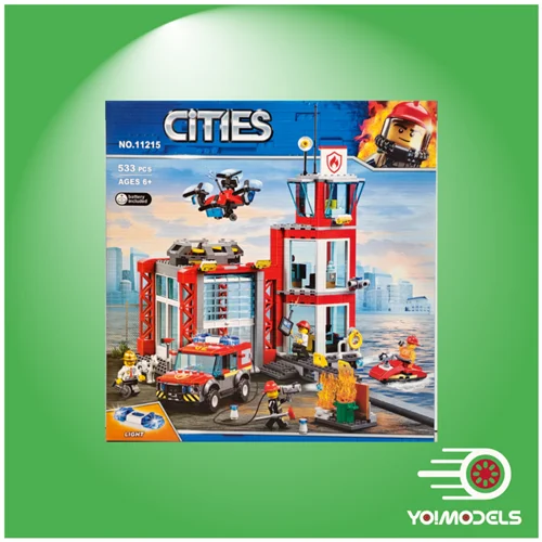 آتشنشانی سیتی 11215 / fire station City 11215